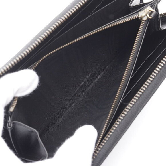 Gucci Ophidia Round Long Wallet Exotic Leather Black - Picture 4 of 5